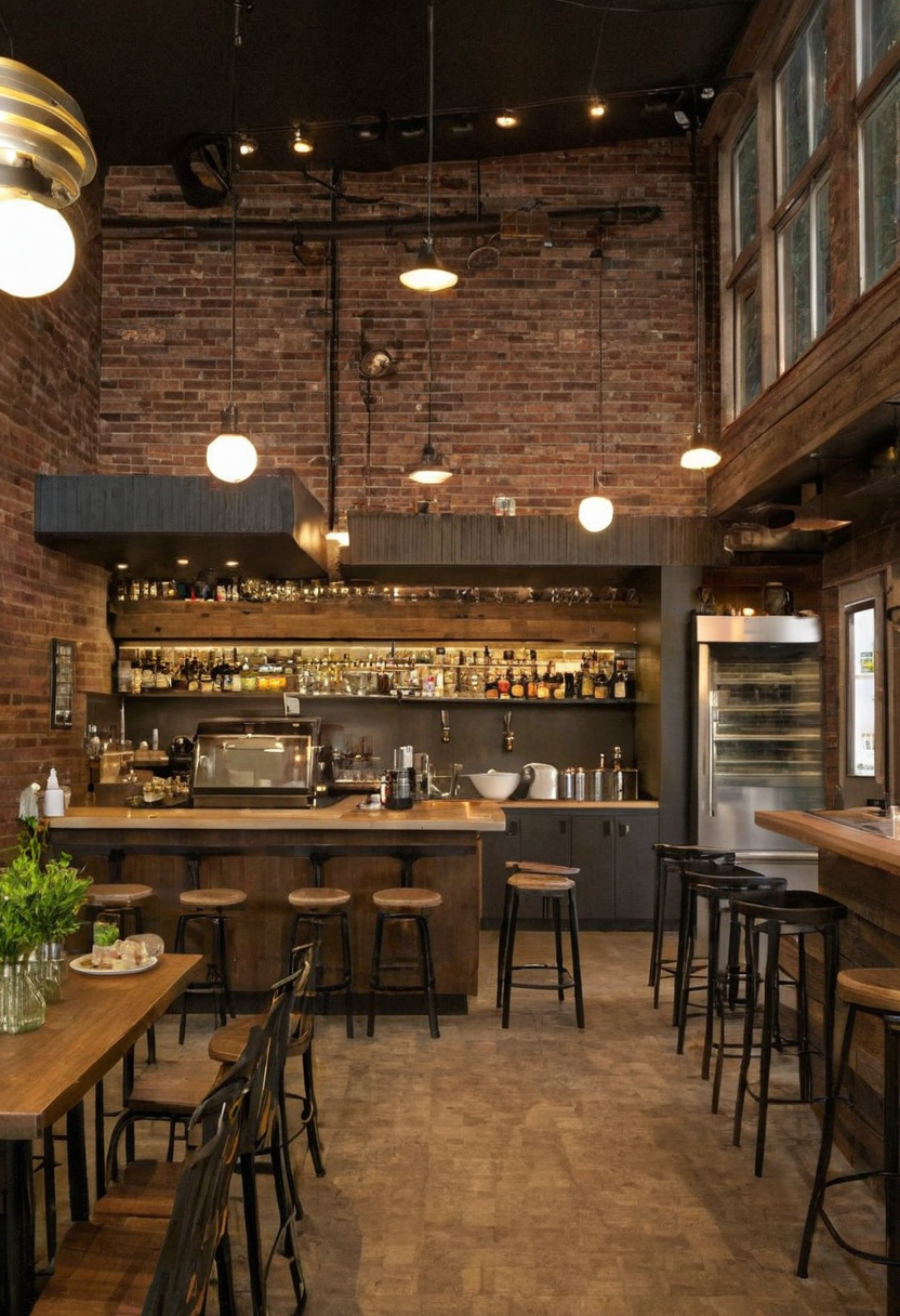 Practical visual for How much of a 900-square-foot Dallas café does each counter geometry consume