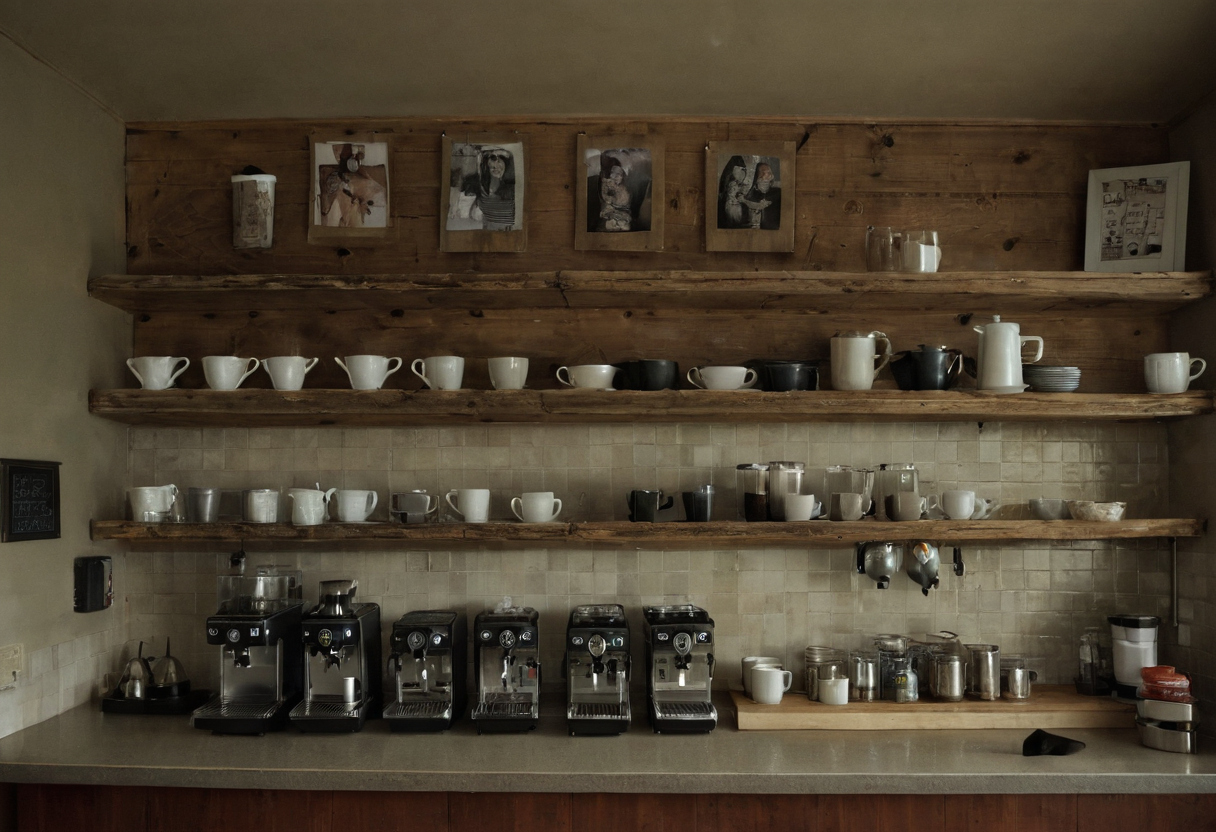 Why do designers erase the mechanical reality behind the coffee bar